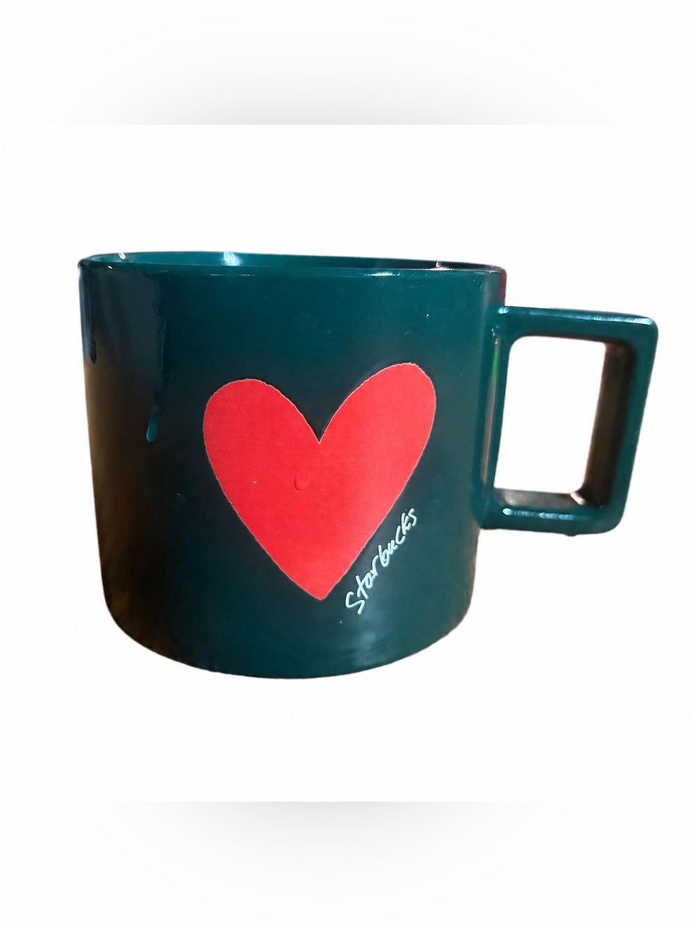 Starbucks Red Heart Mug – 14 oz (414 mL) ❤️☕